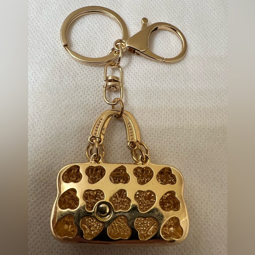 Bagcharm / keychain sparkling Handbag New - Picture 4 of 5